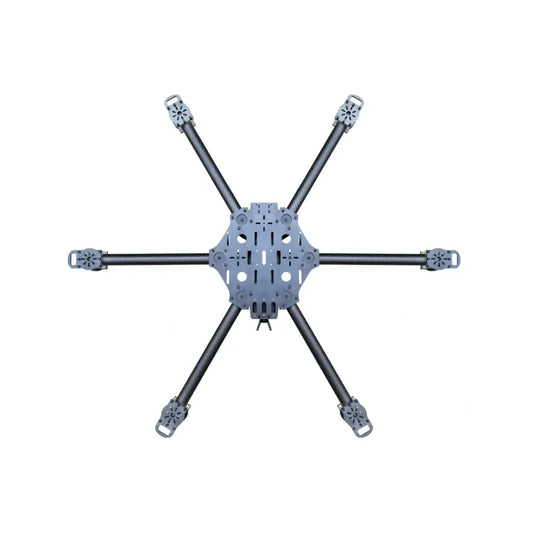 HTX614 Hexacopter 6-Axis 14 Inch Carbon Fiber Frame Kit – Heavy Lift FPV Drone Frame