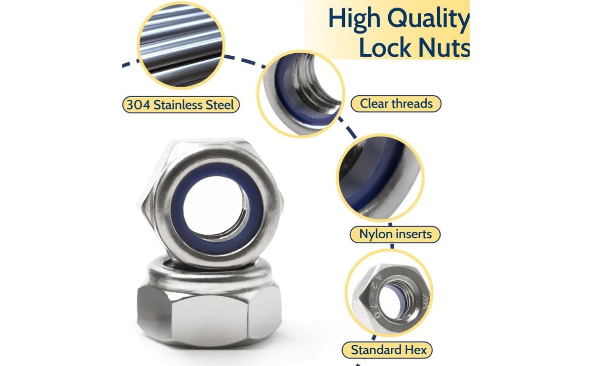 M3 Thread Lock Nuts