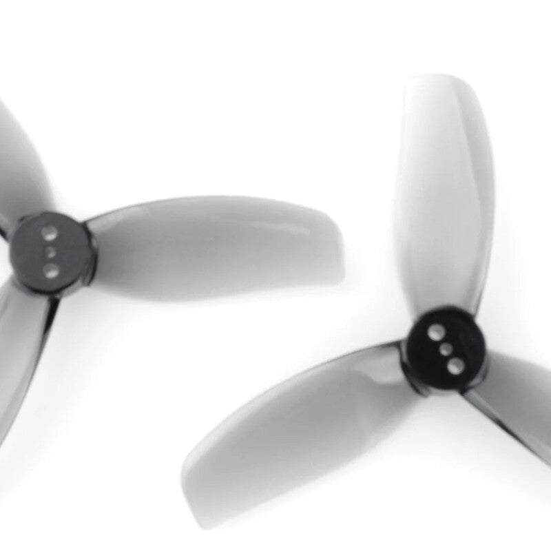 T76 3-Inch 3-Blade Ducted FPV Propellers – Clear Gray Props for UAV & RC Drone
