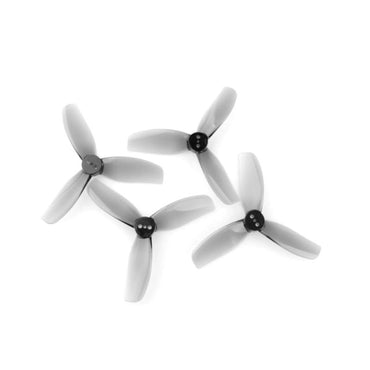 T76 3-Inch 3-Blade Ducted FPV Propellers – Clear Gray Props for UAV & RC Drone