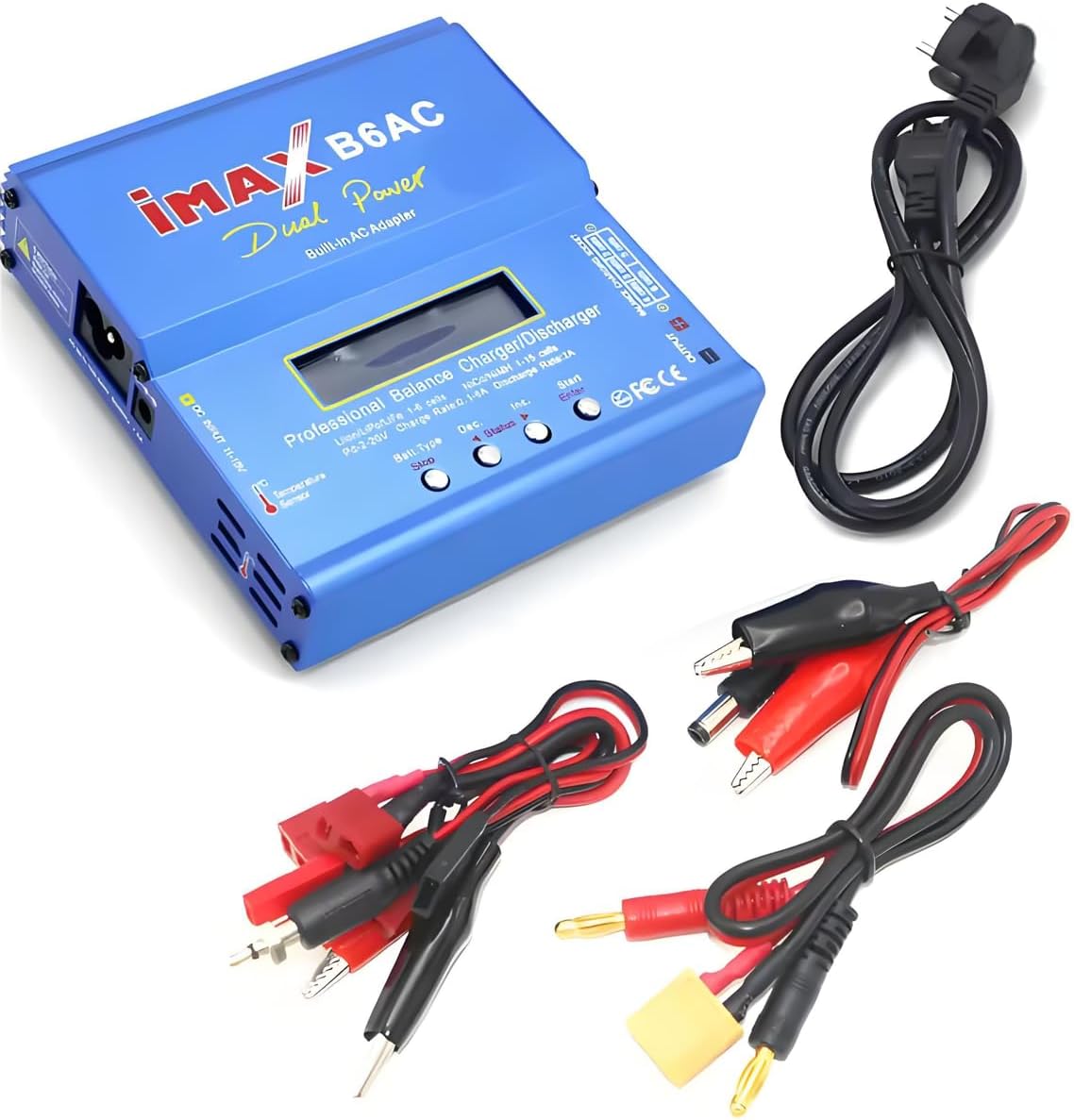 iMax B6 Battery Charger – Professional Digital Balance Charger for Drones, RC Models & DIY Projects