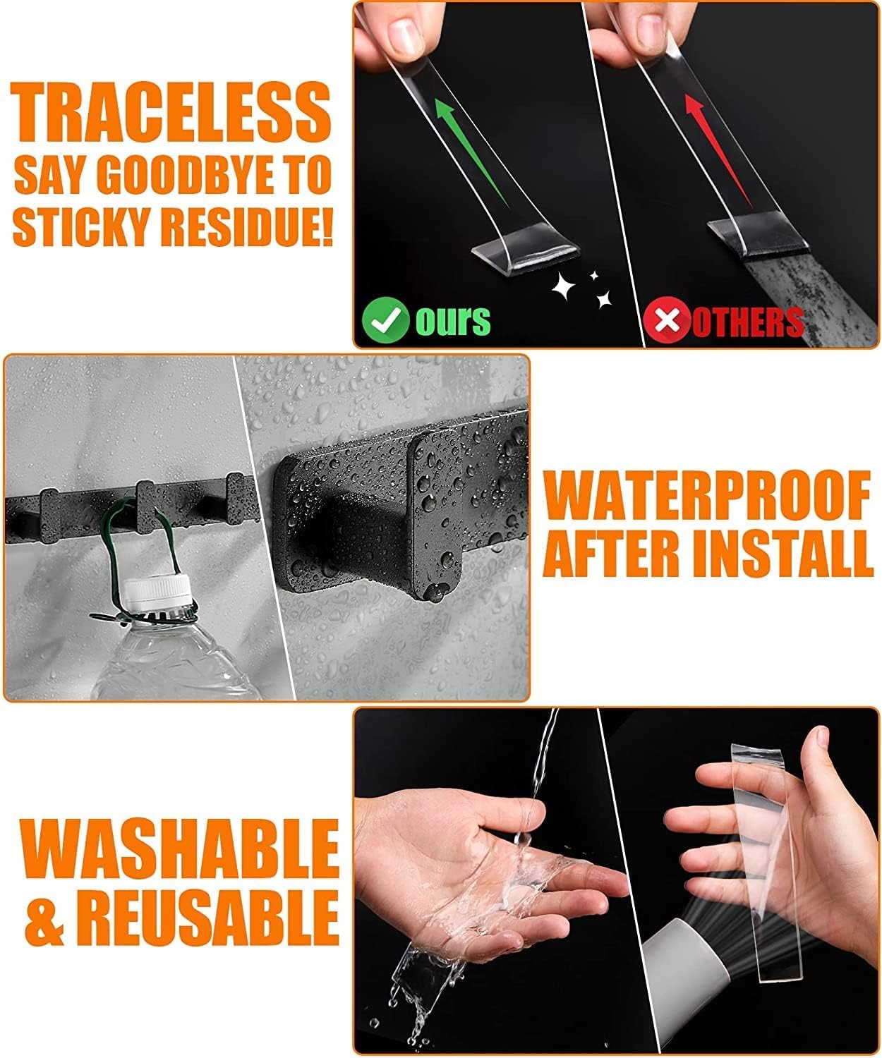 Double Sided Silicone Tape – Strong Adhesive Heat Resistant Tape for Electronics, Mounting & DIY Use