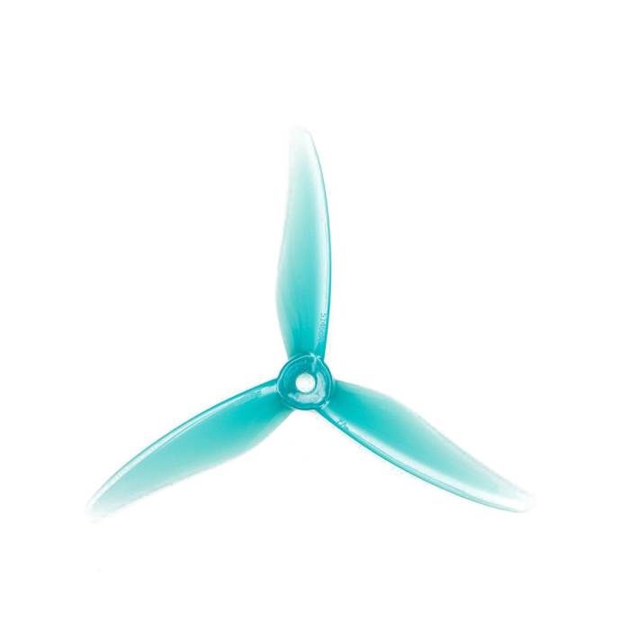 Gemfan 5166 Hurricane PC 3 Blade Propeller Clear 5.1 Inch FPV Drone Props (2 Pairs)