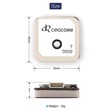 MicoAir MG-902 GNSS GPS & Compass Module u-blox M9 QMC5883L for FPV Drones