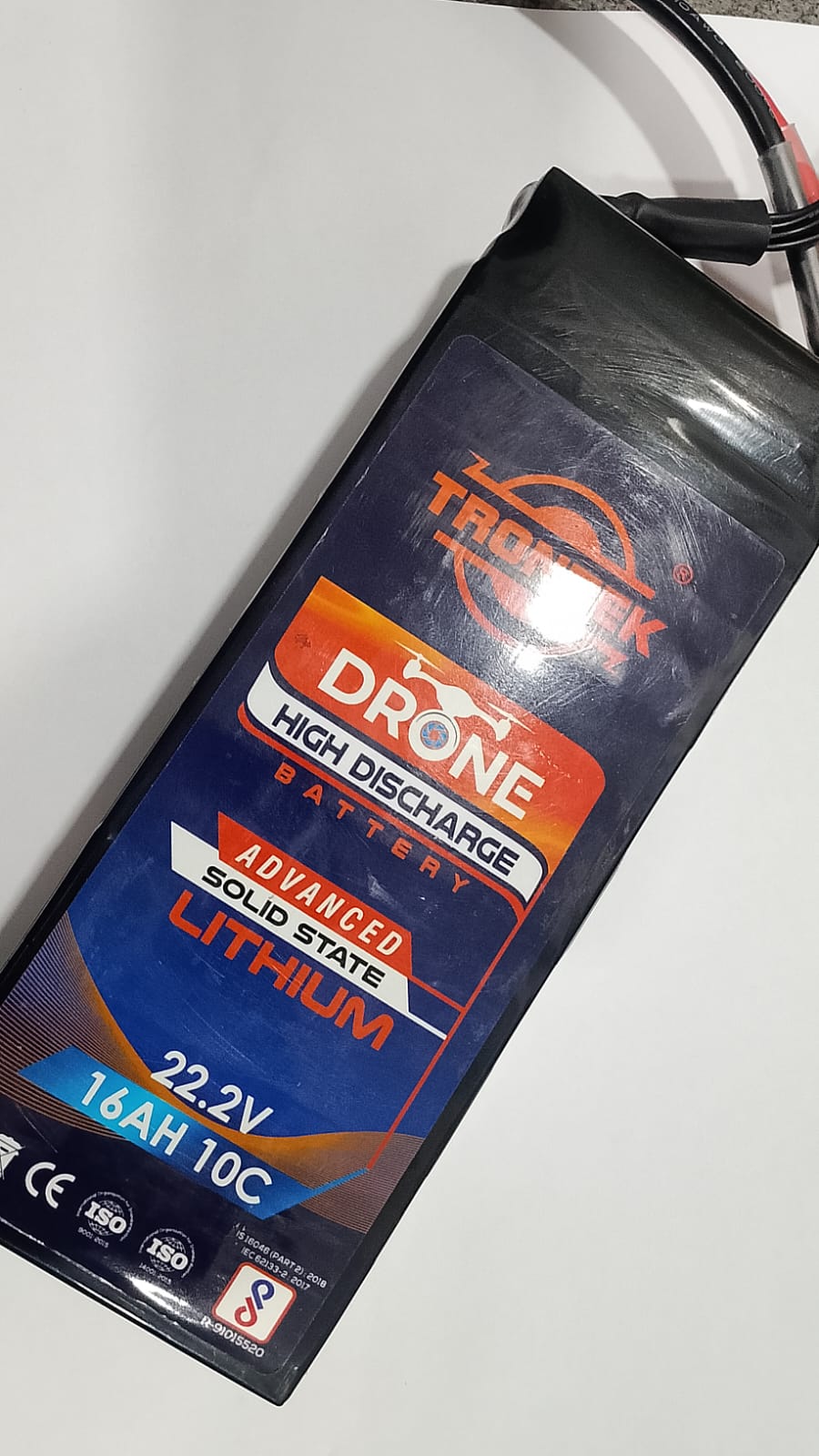 Trontek battery 22.2V 16Ah 10C Battery for Long-Range Drones,UAV & DIY Electronics