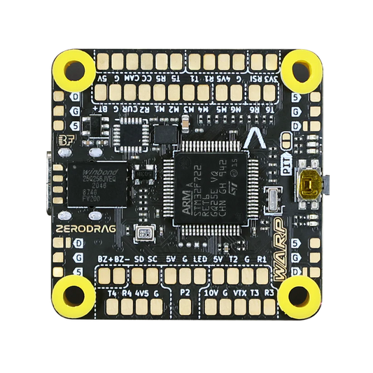 Zerodrag Warp F7 Flight Controller – Fully Solder-Less Design with 12-Month Warranty – Made in India