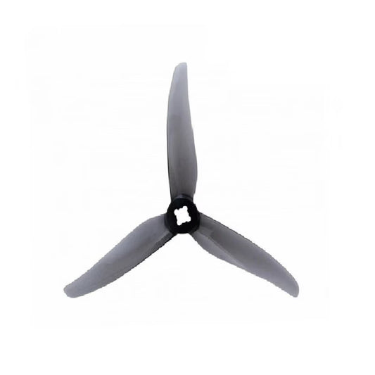 Pro-Range 4023 Hurricane PC 3-Blade 1.5MM M5 Propellers (2CW+2CCW) – FPV Drone Props Clear Gray