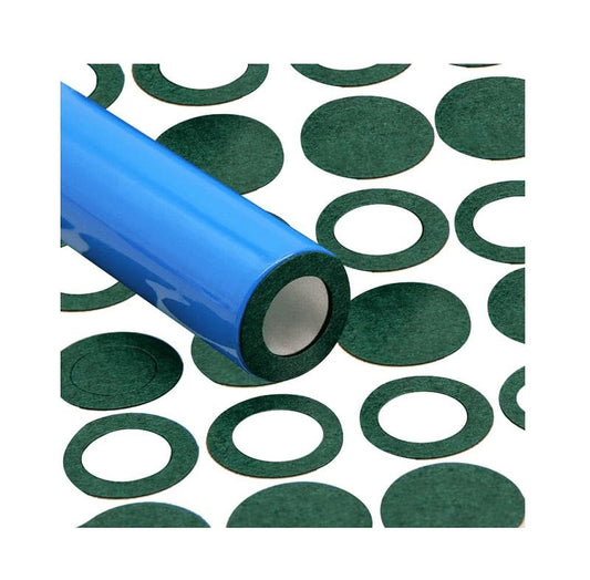 1P Single Hole Adhesive Paper Mat (5x15 Sheet, 75-Hole)