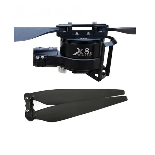 Hobbywing XRotor X8 Brushless Motor & 3011 Folding Propeller Kit (CW set 1) – Heavy-Duty Industrial Drone Propulsion System