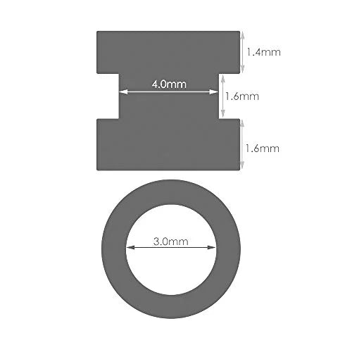 Anti Vibration Rubber Damper/spacer for Drones(4 PCS)