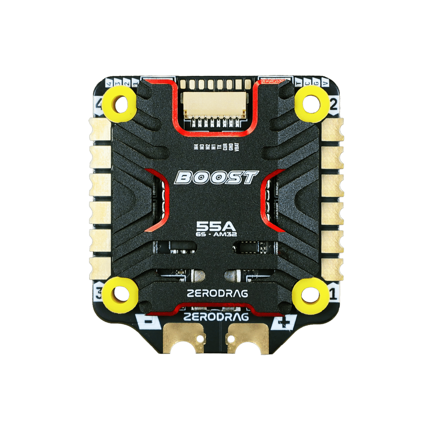 Zerodrag Boost AM32 55A 4-in-1 ESC with 12-Month Warranty – Made in India