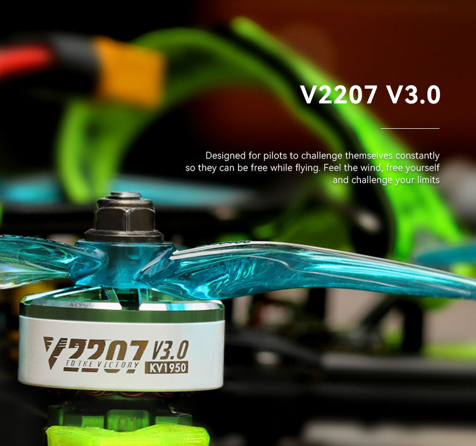 T-Motor Velox V2207 V3 Brushless Drone Motor KV1750