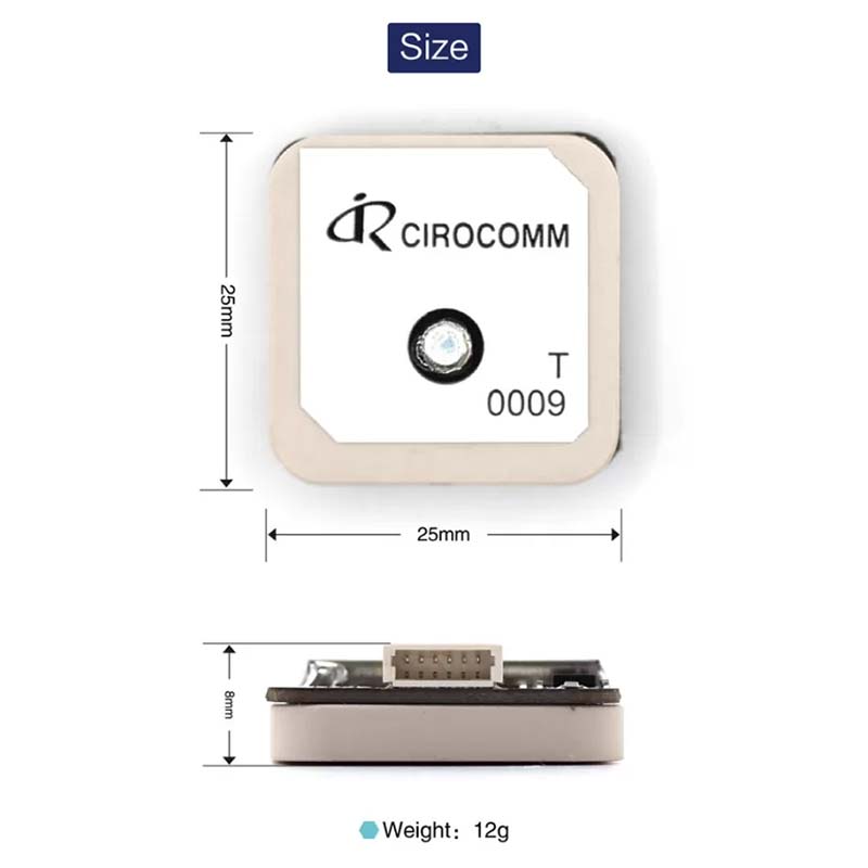 MicoAir MG902 GNSS Module – High Precision GPS Compass for FPV Drones & UAVs