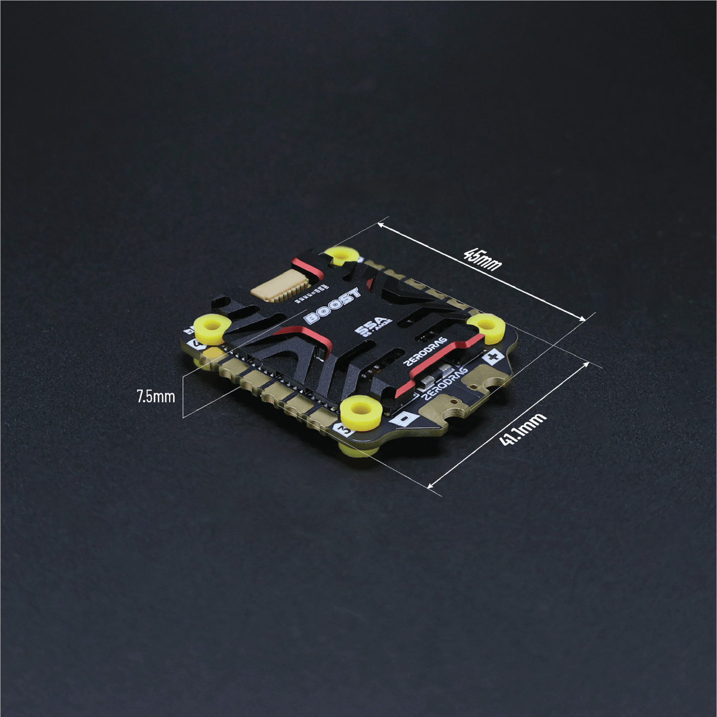 Zerodrag Boost AM32 55A 4-in-1 ESC with 12-Month Warranty – Made in India