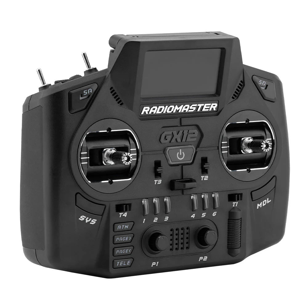 RadioMaster GX12 ELRS M2 – High Performance ExpressLRS FPV Drone Radio Controller