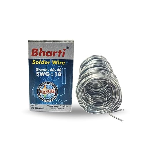Bharti Soldering Wire 50g for Electronics, PCB Repair & DIY Projects