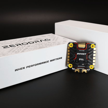 Zerodrag Boost AM32 55A 4-in-1 ESC with 12-Month Warranty – Made in India