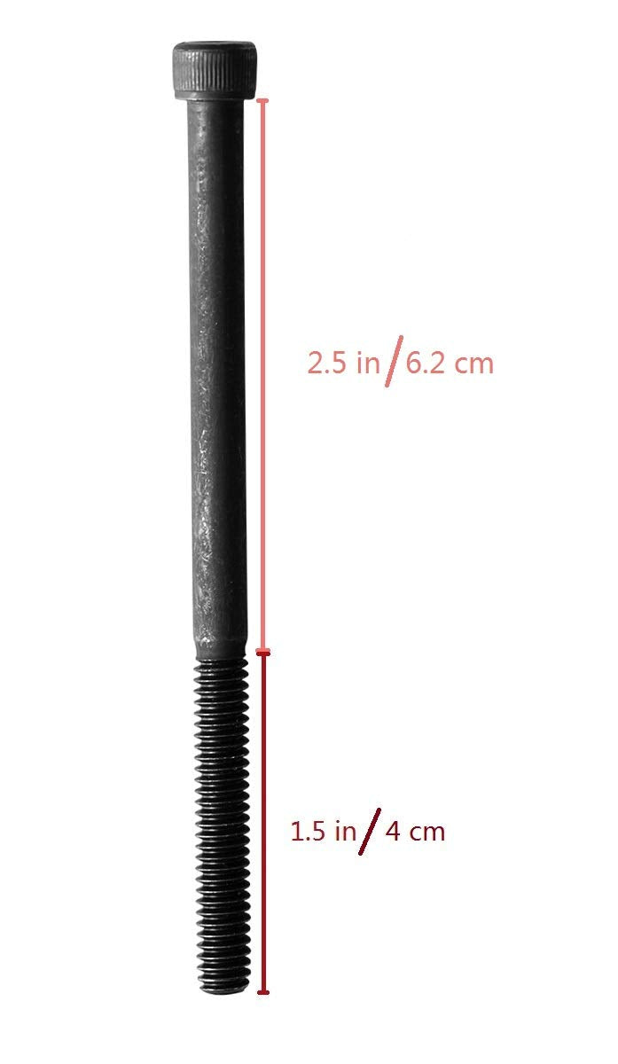 M4X20 Socket Head Cap Screw - Black Oxide Alloy Steel Allen Bolt (Full Thread)