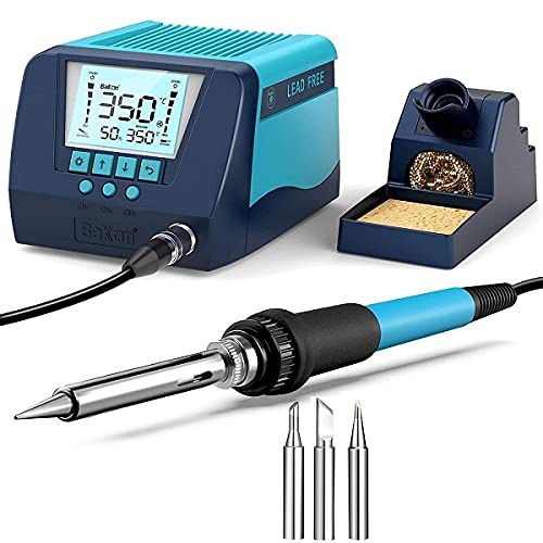 Digital Soldering Station – Adjustable Temperature Soldering Iron Station for Electronics, PCB Repair & DIY Work