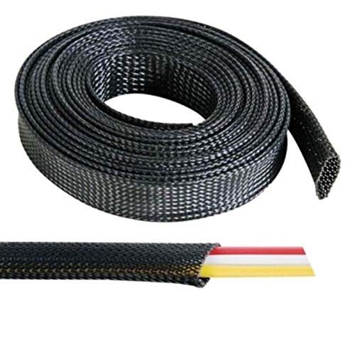12MM HST Nylon Braided Cable Sleeve – Wire Protection Sleeve for FPV Drone & Electronics