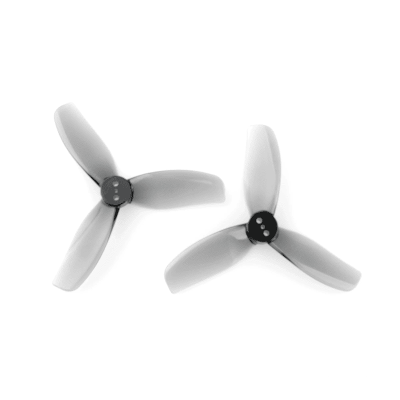 T76 3-Inch 3-Blade Ducted FPV Propellers – Clear Gray Props for UAV & RC Drone