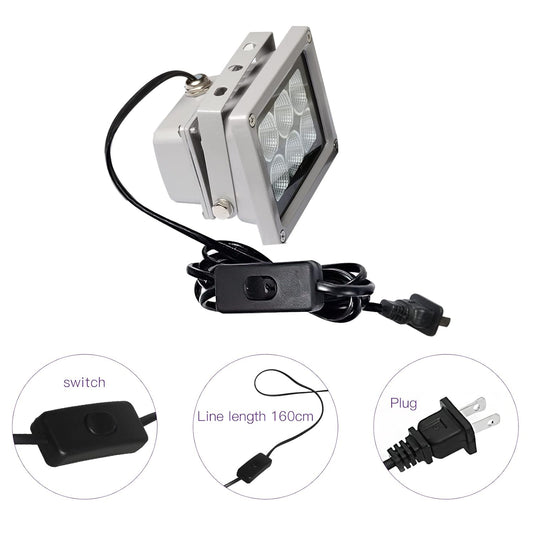 UV Curing Light for Resin 3D Printing – High Power UV Lamp for Fast Curing SLA/DLP Models & UV Resin Projects