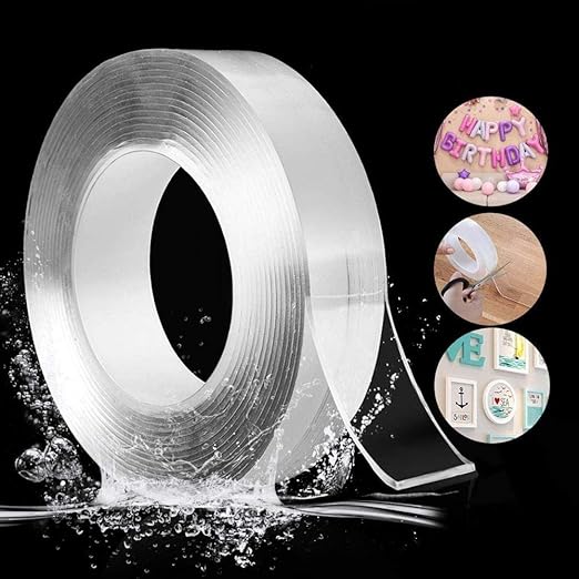 Double Sided Silicone Tape – Strong Adhesive Heat Resistant Tape for Electronics, Mounting & DIY Use