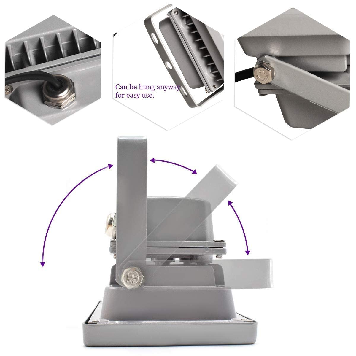 UV Curing Light for Resin 3D Printing – High Power UV Lamp for Fast Curing SLA/DLP Models & UV Resin Projects