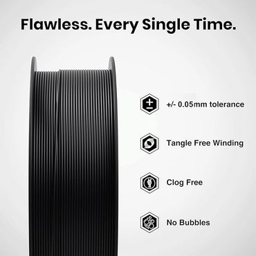 Numakers PETG Carbon Fiber 3D Printer Filament – Strong High-Performance CF Reinforced Printing Material 1.75mm