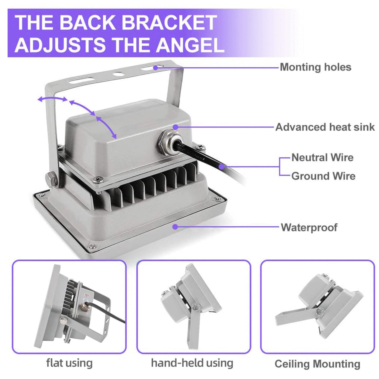 UV Curing Light for Resin 3D Printing – High Power UV Lamp for Fast Curing SLA/DLP Models & UV Resin Projects