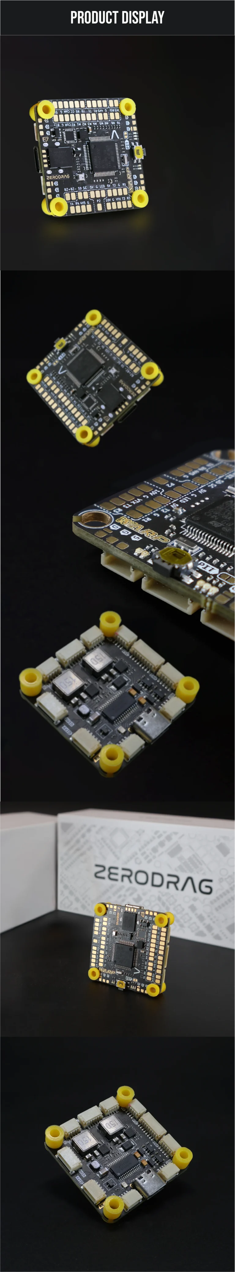 Zerodrag Warp F7 Flight Controller – Fully Solder-Less Design with 12-Month Warranty – Made in India