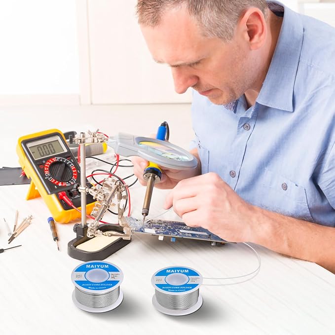 Soldering Wire 50g – High Quality Rosin Core Solder Wire for Electronics, PCB Repair & DIY Projects