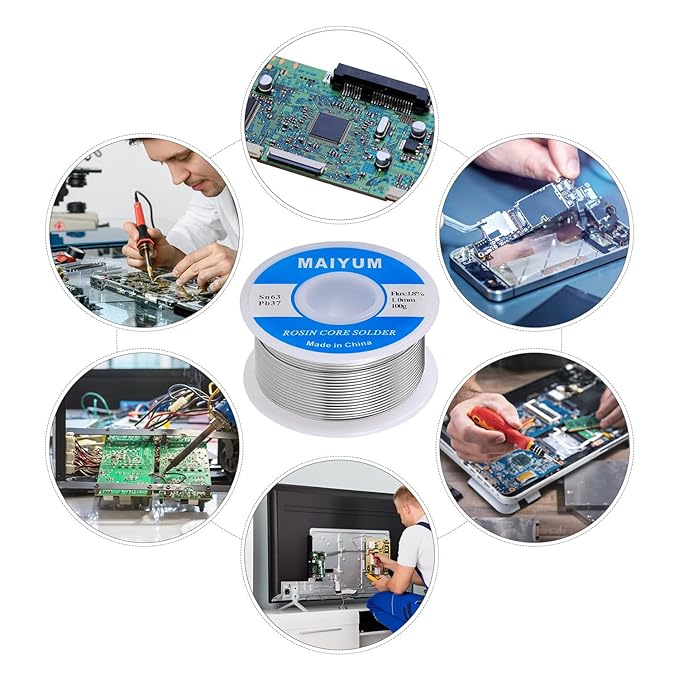 Soldering Wire 50g – High Quality Rosin Core Solder Wire for Electronics, PCB Repair & DIY Projects