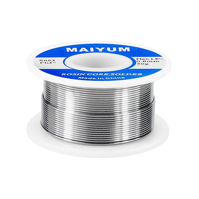 Soldering Wire 50g – High Quality Rosin Core Solder Wire for Electronics, PCB Repair & DIY Projects