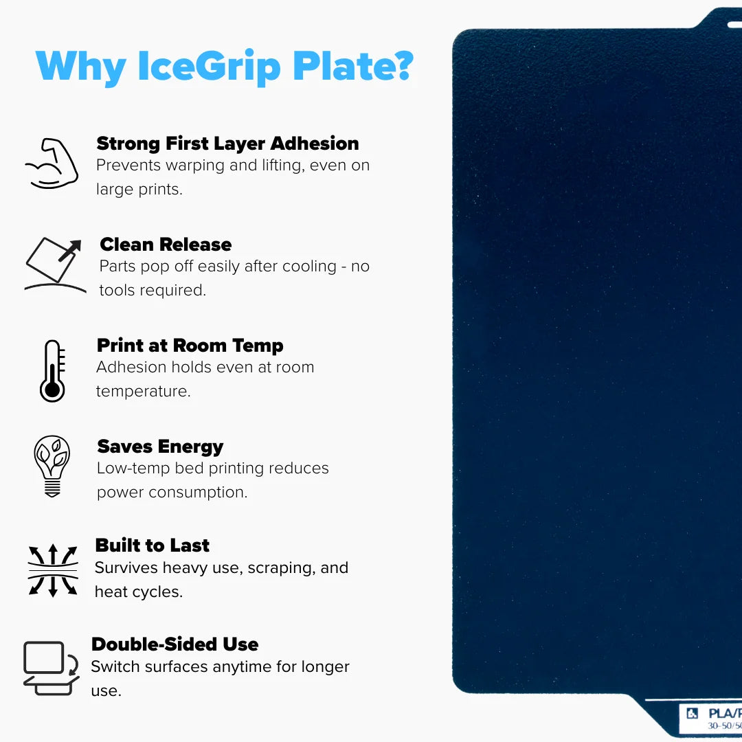 Flexible Magnetic Numakers IceGrip Build Plate
