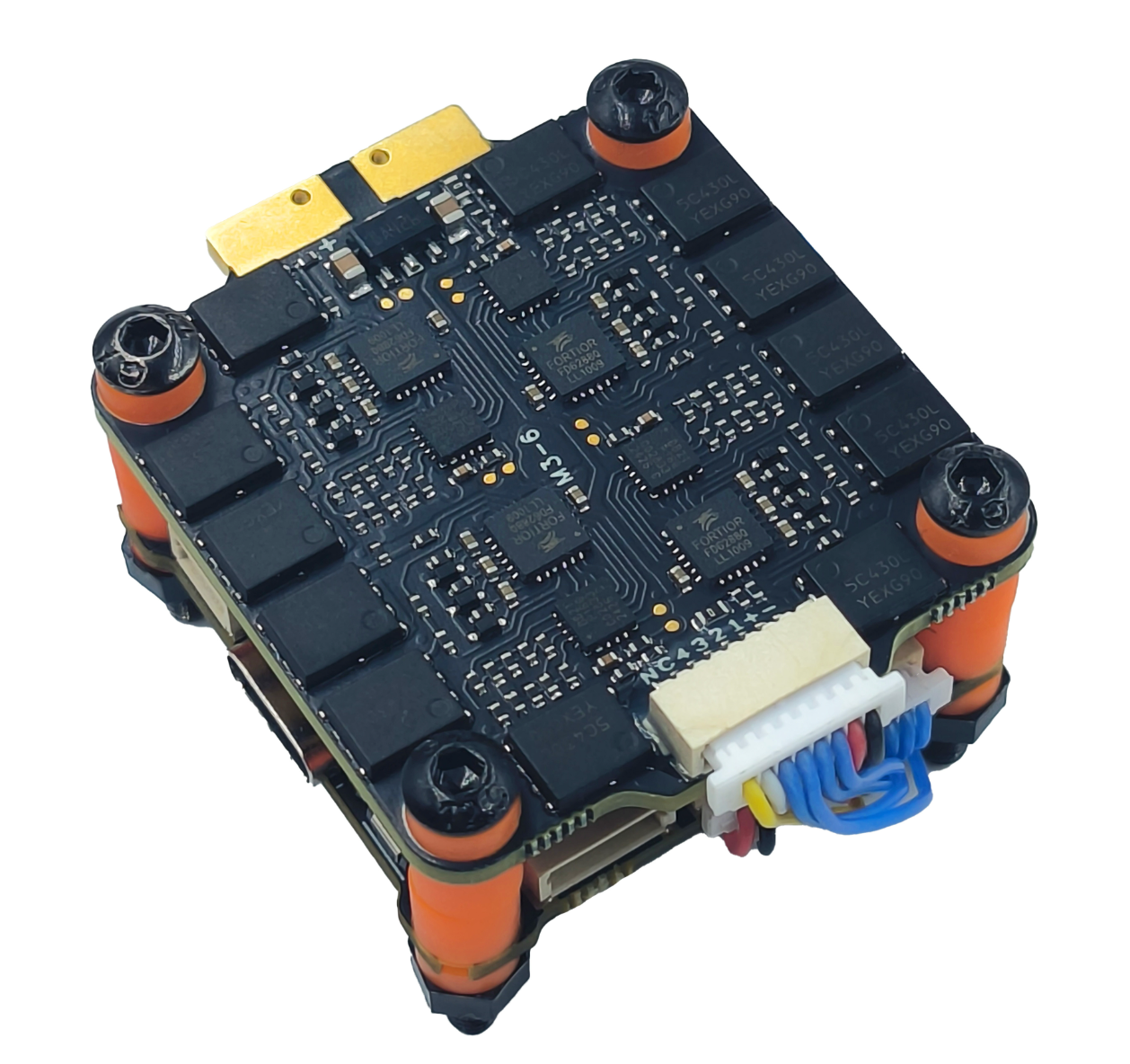 DAKEFPV H743 + BX70A V2 Stack 30x30 STM32H743 Flight Controller 70A ESC for FPV Drones
