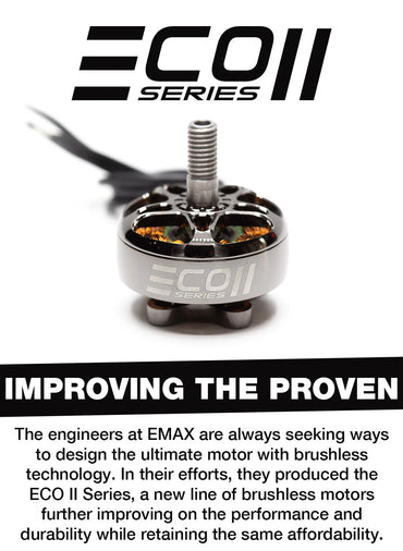 Emax ECO II Series 2807 3-6S 1300KV Brushless Motor