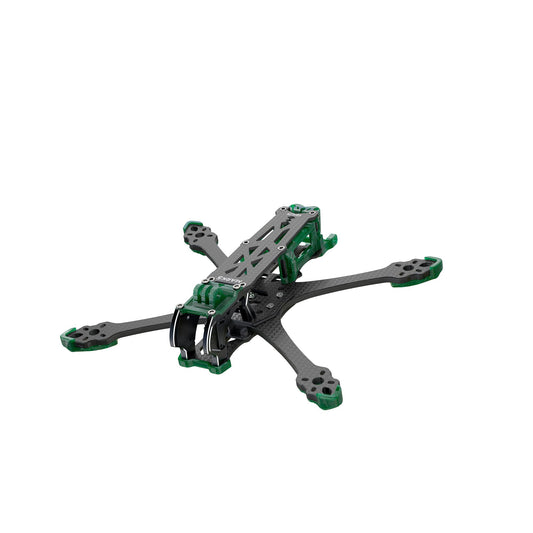 GEP-MK5 O4 Pro Wide X Frame Coral Orange 5 Inch Carbon Fiber FPV Drone Frame Kit
