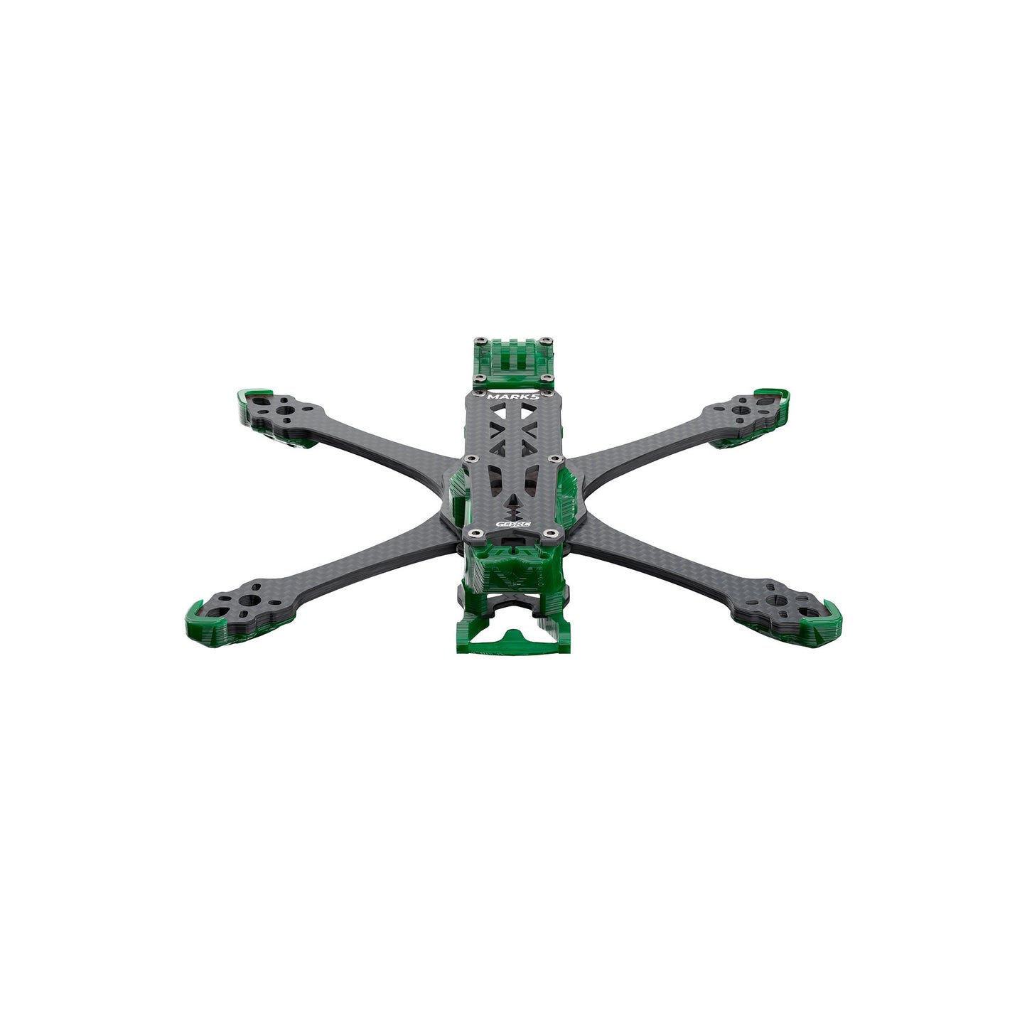 GEP-MK5 O4 Pro Wide X Frame Coral Orange 5 Inch Carbon Fiber FPV Drone Frame Kit
