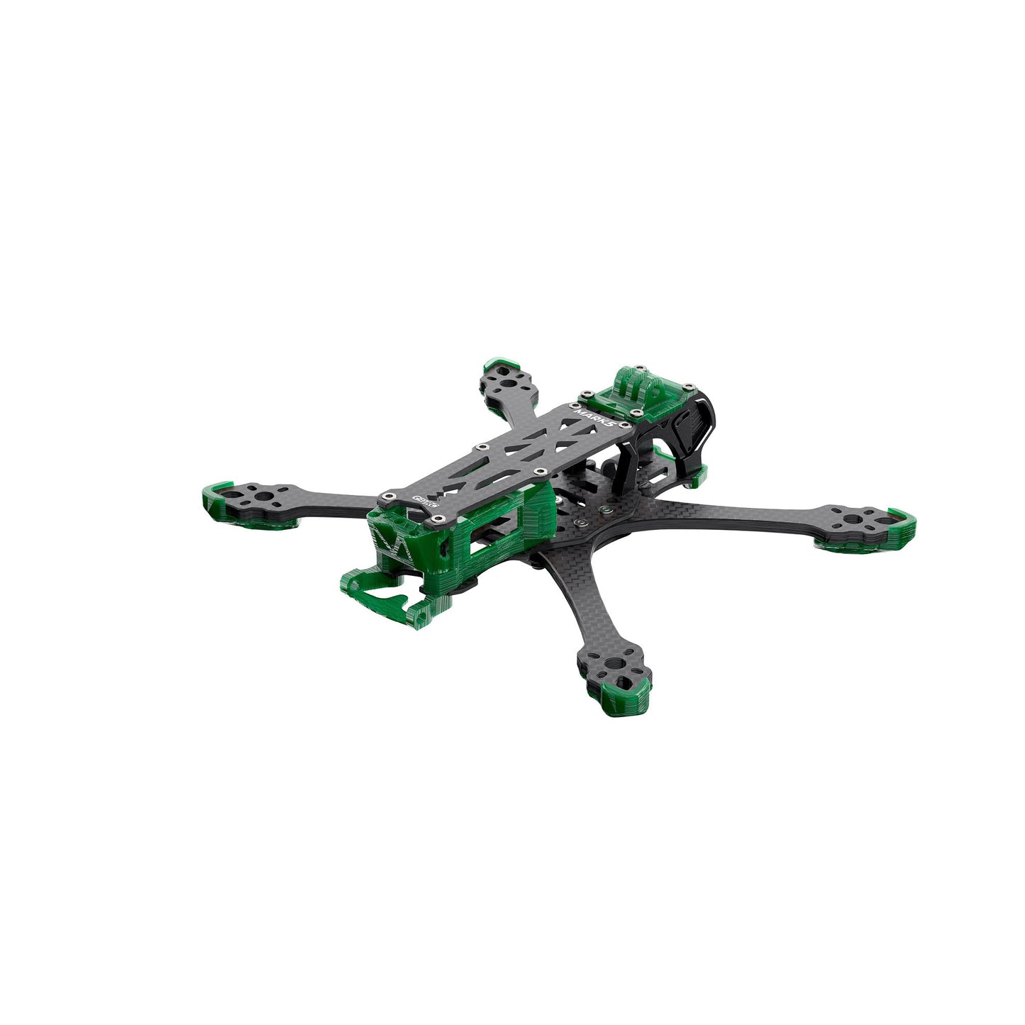 GEP-MK5 O4 Pro Wide X Frame Coral Orange 5 Inch Carbon Fiber FPV Drone Frame Kit