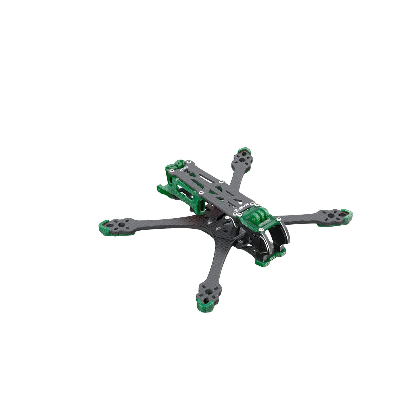 GEP-MK5 O4 Pro Wide X Frame Coral Orange 5 Inch Carbon Fiber FPV Drone Frame Kit