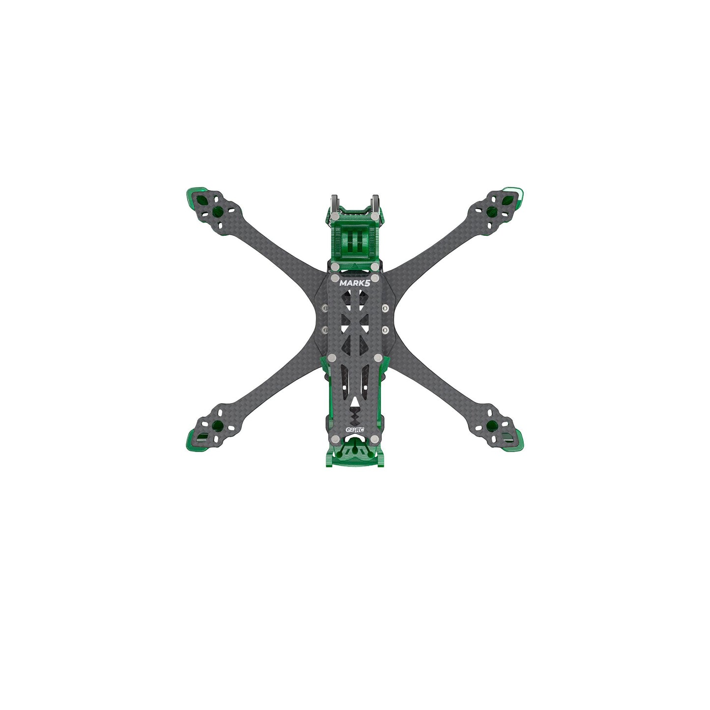 GEP-MK5 O4 Pro Wide X Frame Coral Orange 5 Inch Carbon Fiber FPV Drone Frame Kit