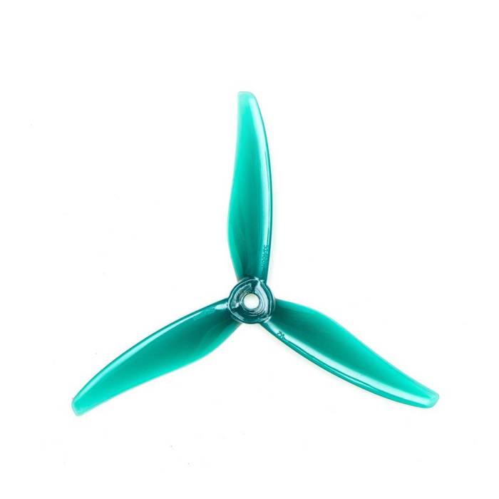 Gemfan 5166 Hurricane PC 3 Blade Propeller Clear 5.1 Inch FPV Drone Props (2 Pairs)