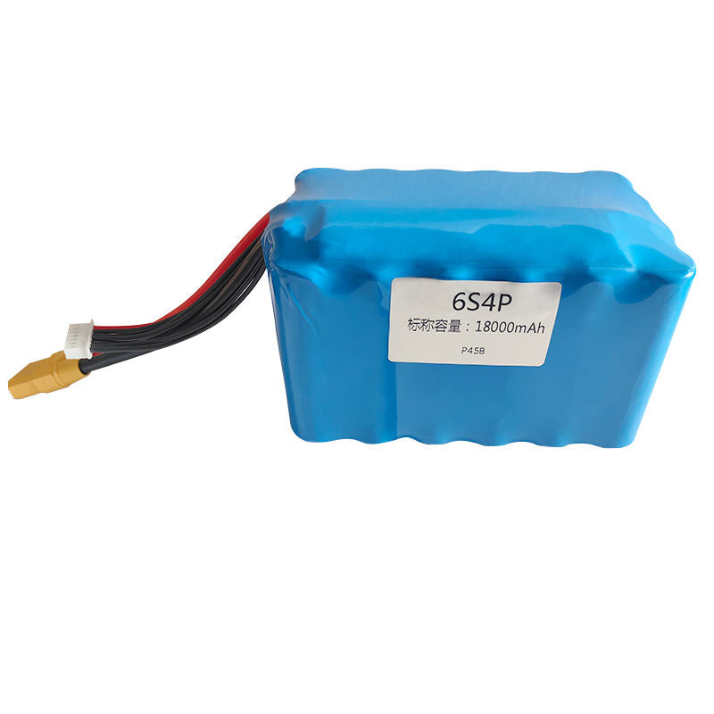 6S4P Battery Pack li-ion samsung cell for Long-Range Drones,UAV & DIY Electronics