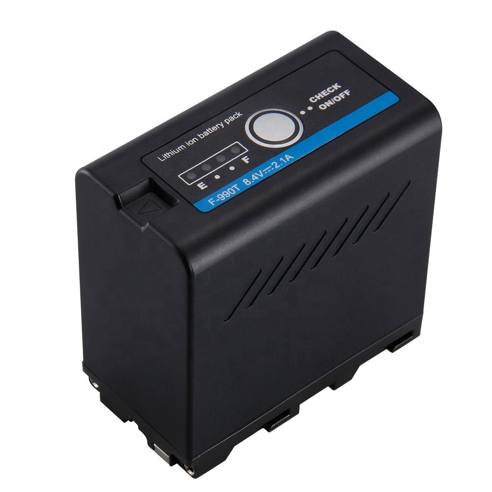 NPF-990T LCD Display Rechargeable Lithium Battery Pack 8.4V - 2.1A
