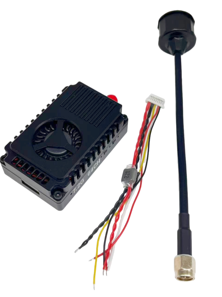 7.2GHz 7W VTX High Performance FPV Video Transmitter for RC & FPV Drones
