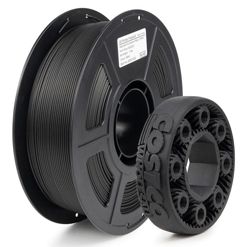 Isanmate PETG Carbon Fiber 3D Printer Filament 1.75mm – High Strength CF Reinforced Engineering Grade Printing Material