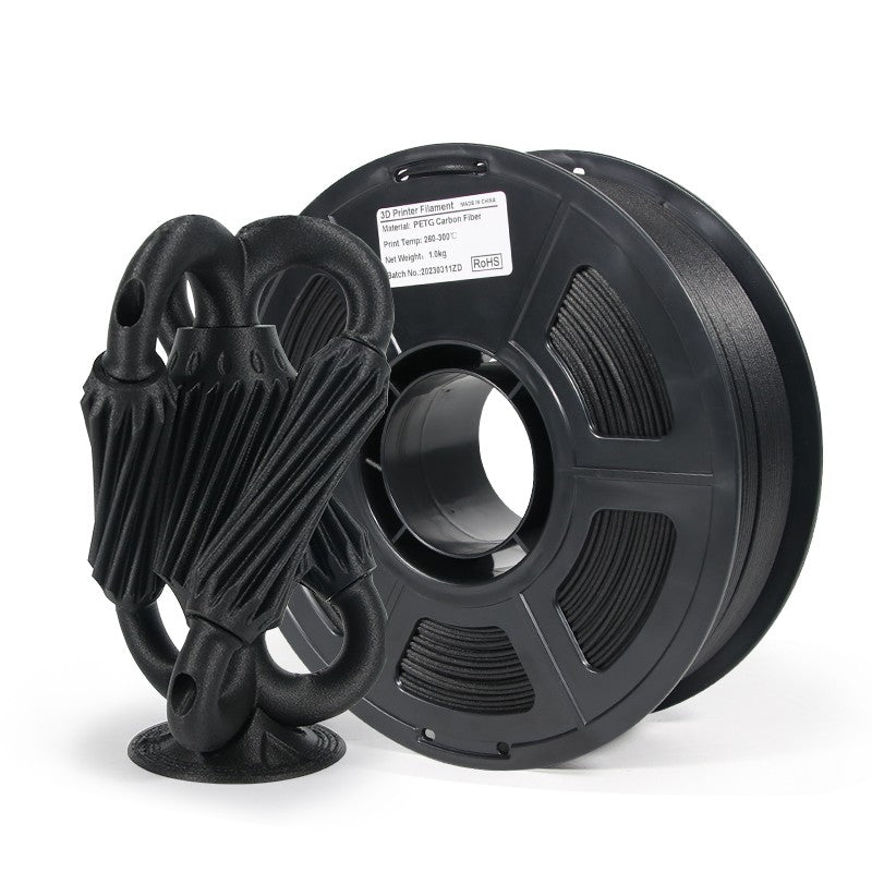Isanmate PETG Carbon Fiber 3D Printer Filament 1.75mm – High Strength CF Reinforced Engineering Grade Printing Material