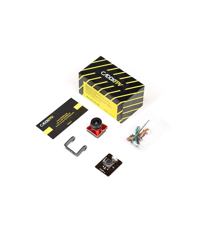 CADDX Ratel 2 FPV Camera 1200TVL Starlight HDR Low Latency Analog Camera for FPV Drones