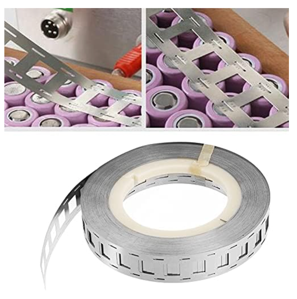 Pure Nickel Strip, 1000g Double Line Battery Nickel Strip 125.5 * 18.5mm